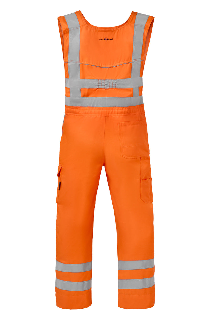 Hydrowear Bodybroek Albany RWS oranje achterkant