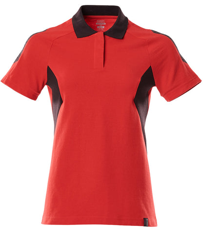 Mascot Accelerate dames poloshirt 18393 rood-zwart