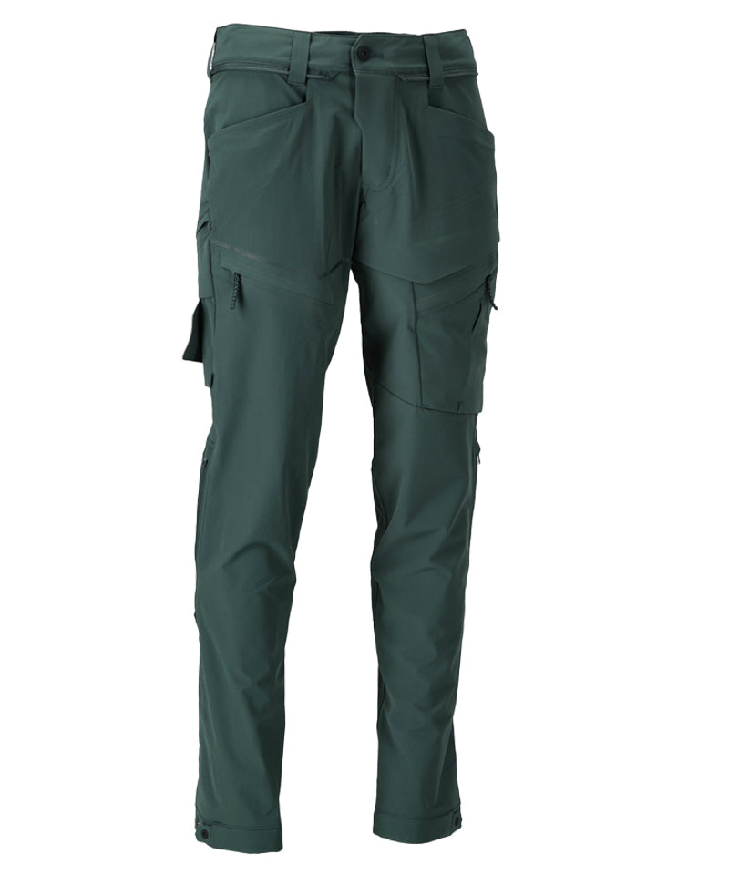 Mascot Customized functionele werkbroek stretch 22059 Groen