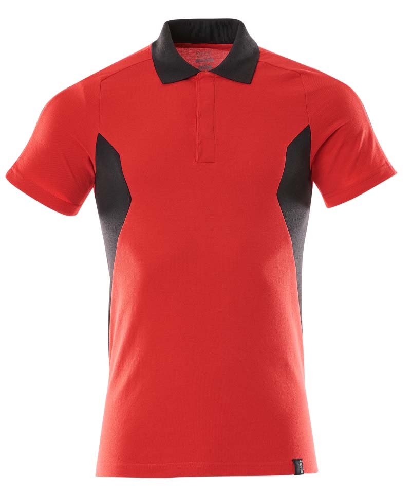 Mascot Accelerate Poloshirt 18383 rood zwart