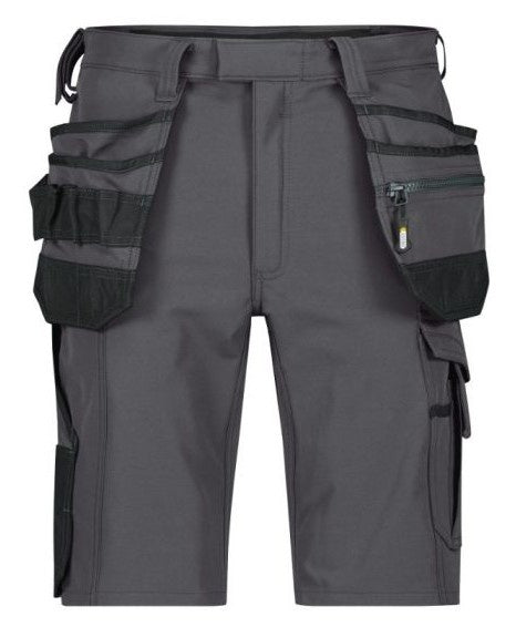 Korte werkbroek Aurax 4-way stretch