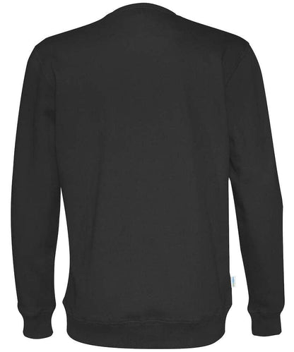 Cottover sweater heren zwart achterkant