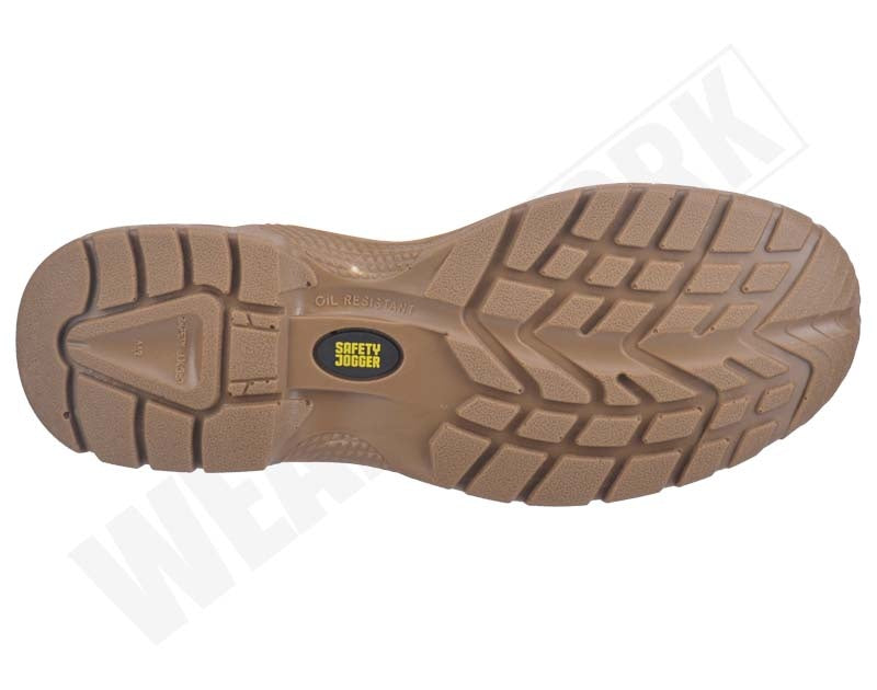 Safety Jogger werkschoenen S1P SRC Desert Khaky