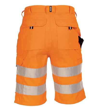 Korte werkbroek high-visibility Dassy Idaho