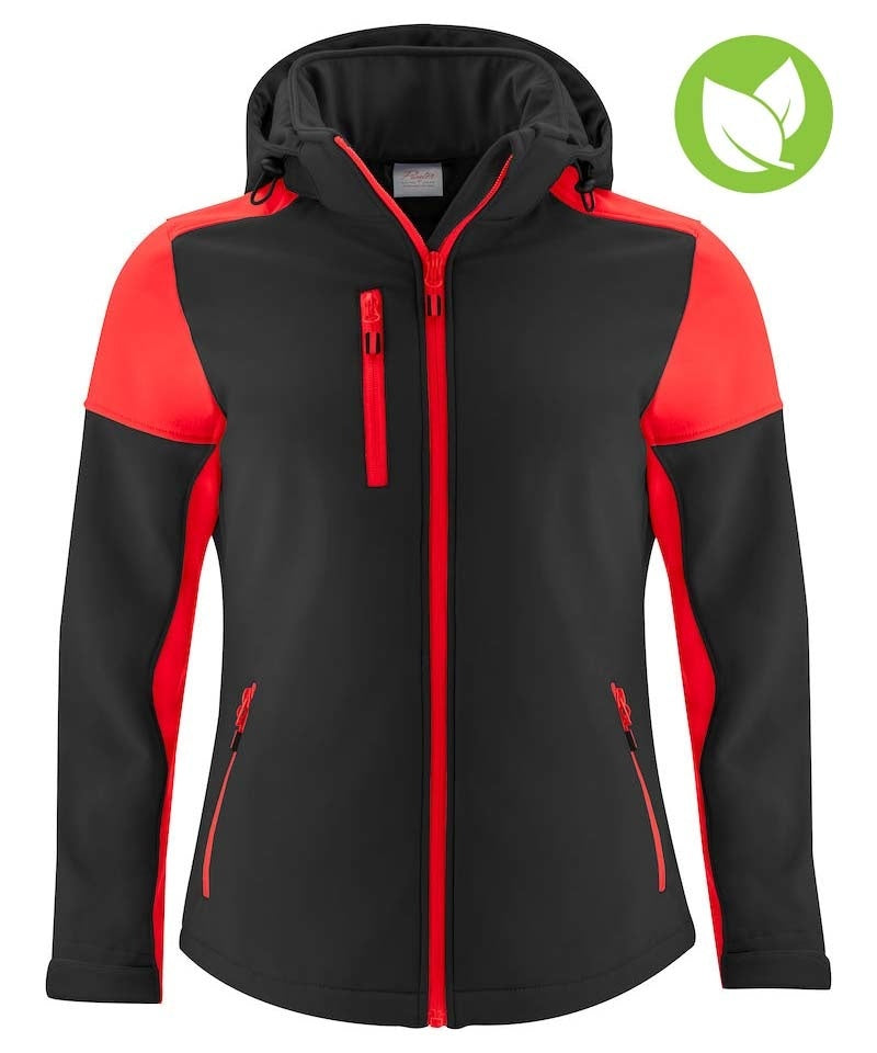 Softshell jas gevoerd Printer Prime Dames