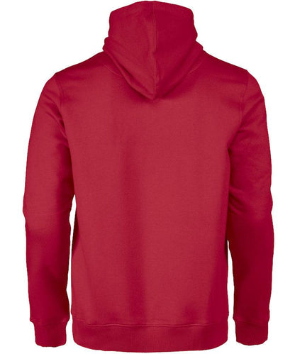 Hoodie Fastpitch achterkant rood