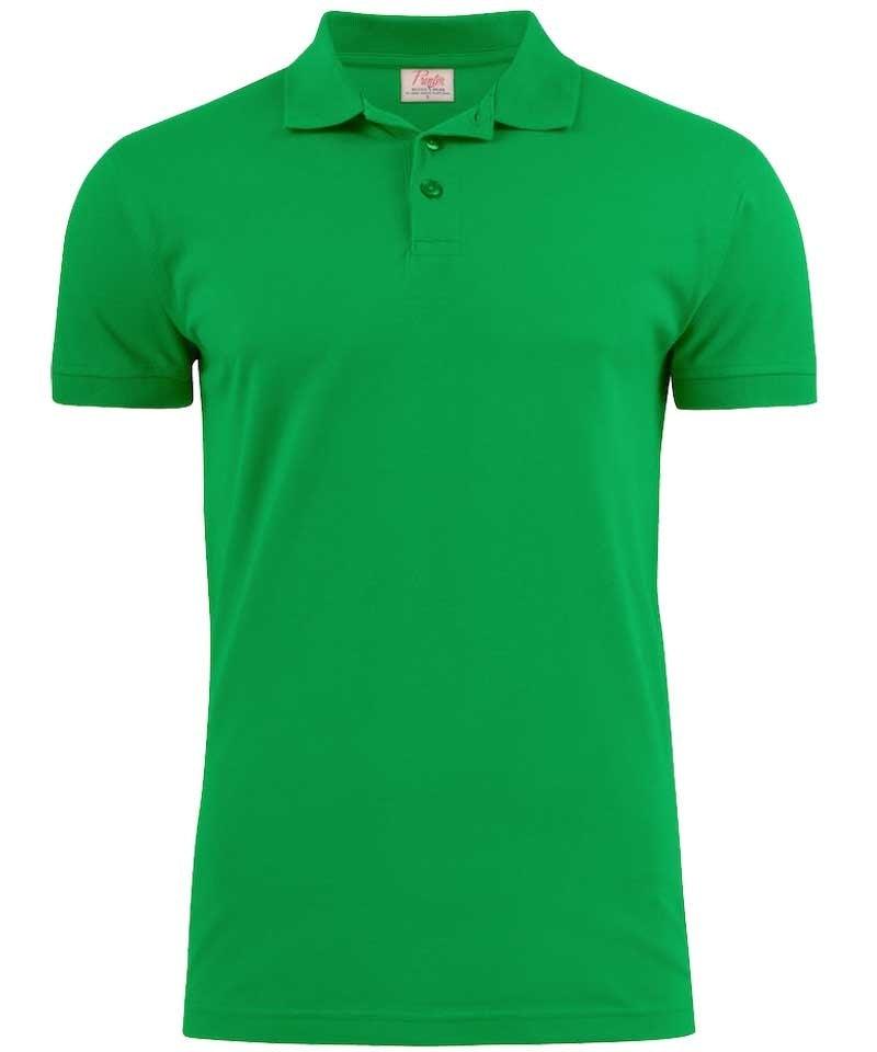 Poloshirt Surf Stretch Printer groen