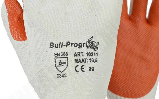 Werkhandschoenen Bull Progrip 10311 normering