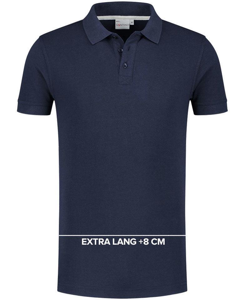 Extra lange poloshirts heren sale