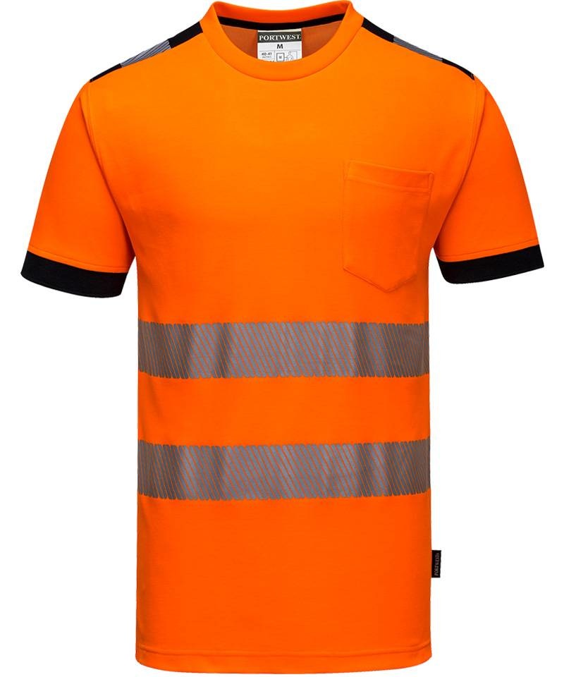 High-visibility t-shirt Vision oranje