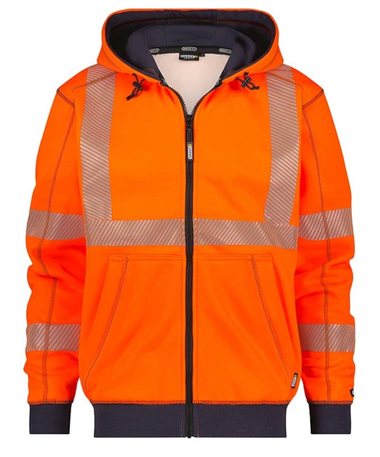 Reflecterende vest high-visibility Dassy Evans oranje