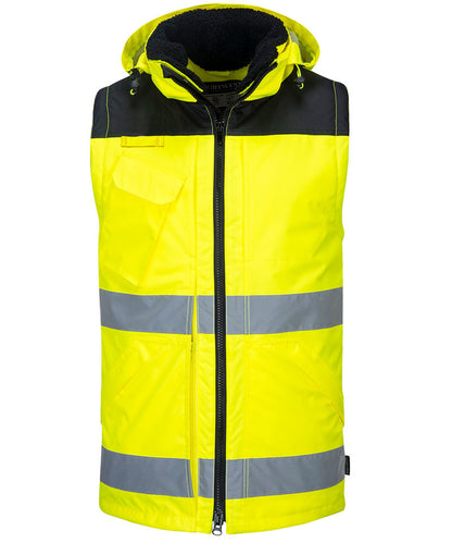 Pro High-visibility werkjas 3 in 1 jas Geel C469