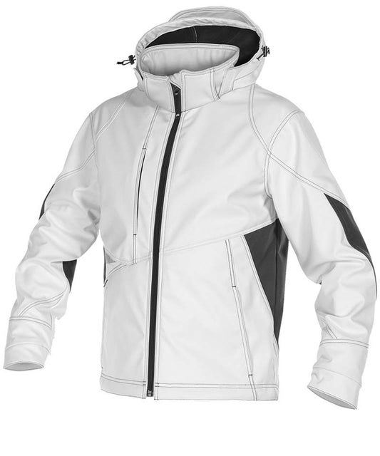 Softshell jas gevoerd  Gravity Dassy wit