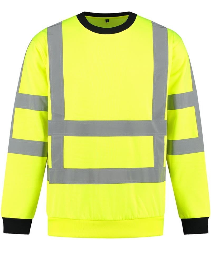 RWS Sweater high-visibility geel