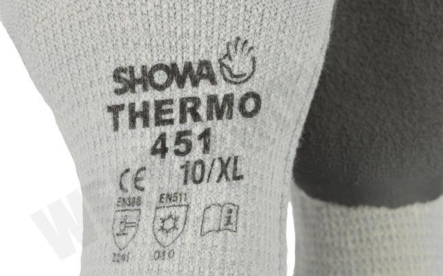 Werkhandschoenen Showa Thermo 451 normering