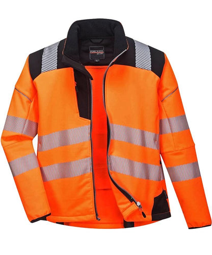 High-Visibility softshell jas Vision oranje