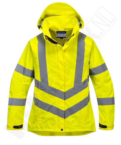 Dames ademende werkjas High-visibility LW70