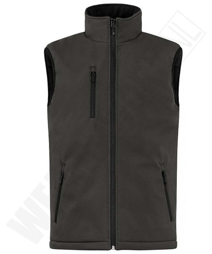 Gevoerde softshell bodywarmer Clique