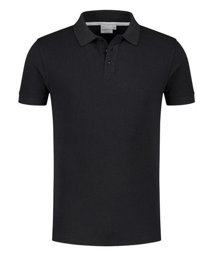 Santino Poloshirt Max regular zwart