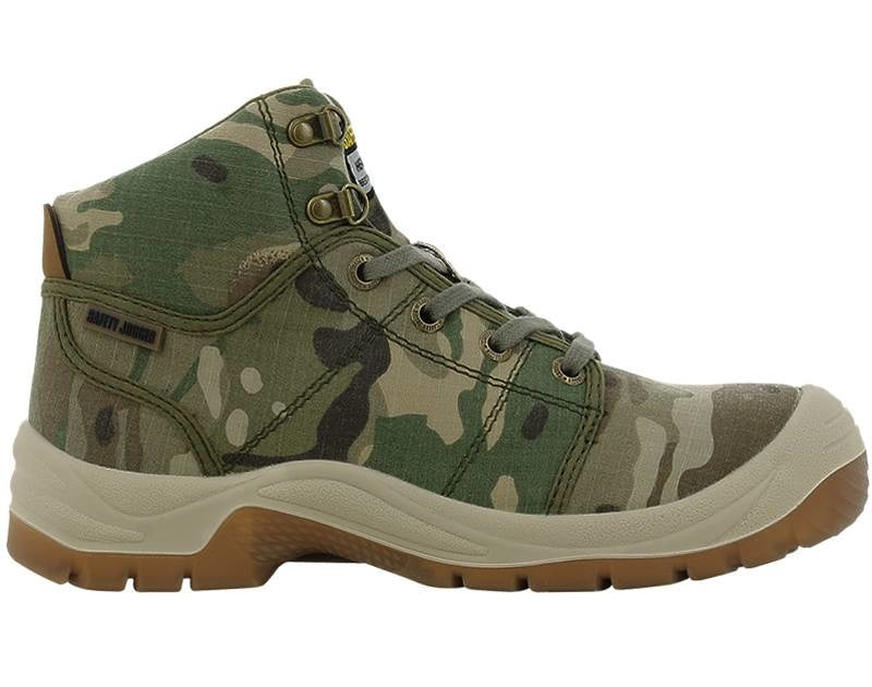 Safety Jogger werkschoenen S1P SRC Desert Camo