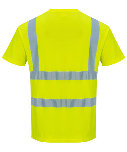 High vis t-shirt geel