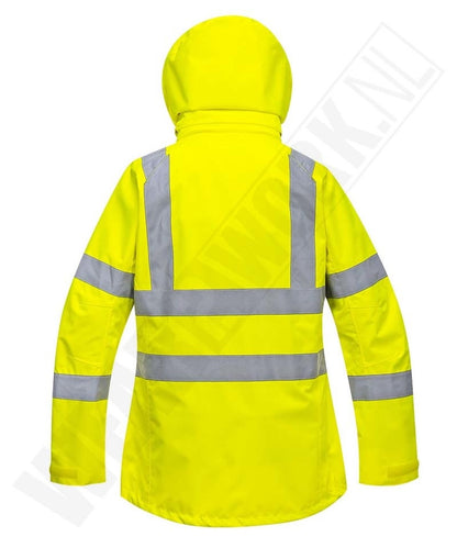 Dames ademende werkjas High-visibility LW70