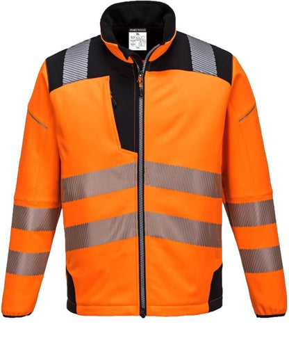 High-Visibility softshell jas Vision oranje