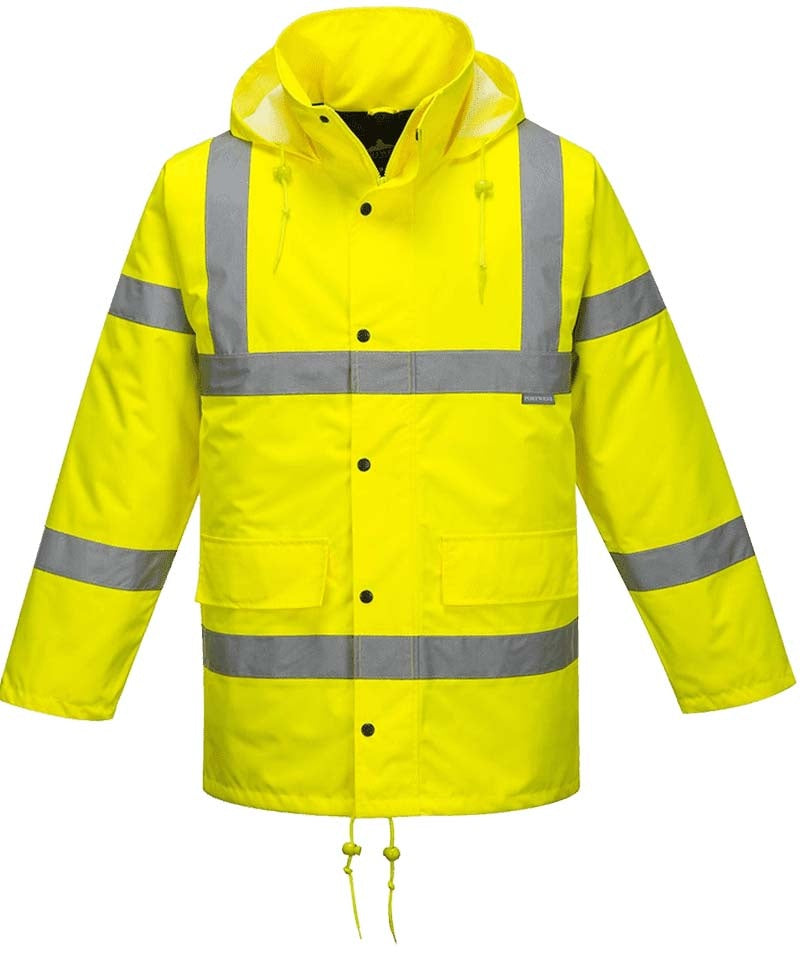 High-visibility Parka jas geel S461