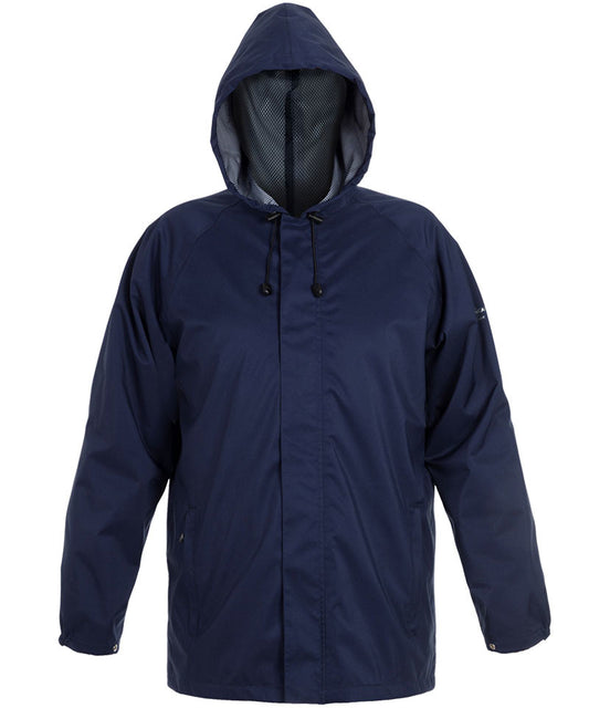 Hydrowear Regenjas Borneo navy voorkant