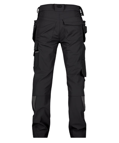 Werkbroek Dassy Matrix 4-way stretch Black Edition