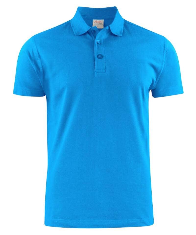 Poloshirt Surf Light Printer blauw