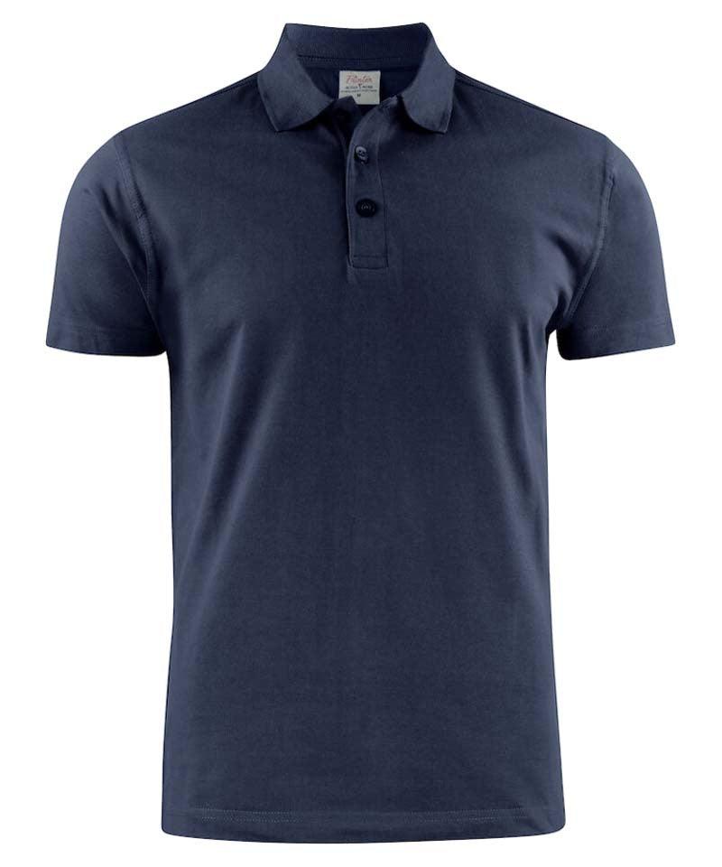 Poloshirt Surf Light Printer navy