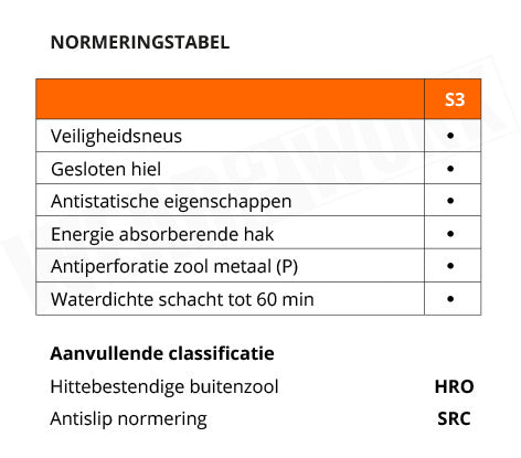 Werkschoenen CAT Pyramid - normering