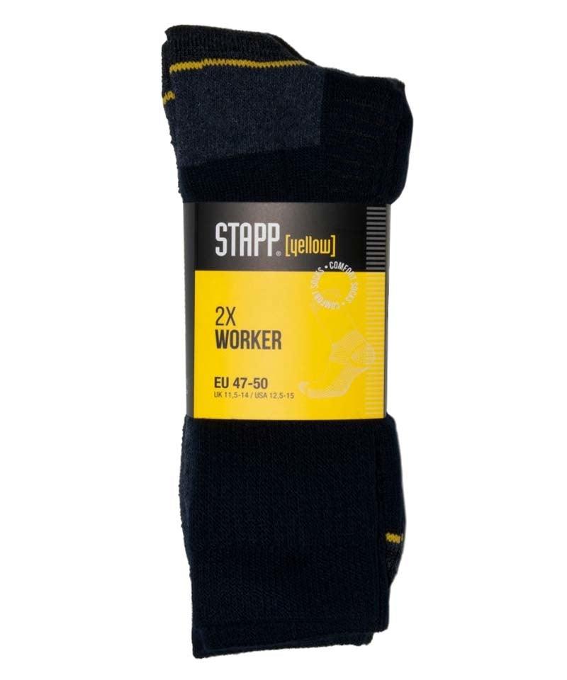 Werksokken Stapp Yellow Worker 2-pack