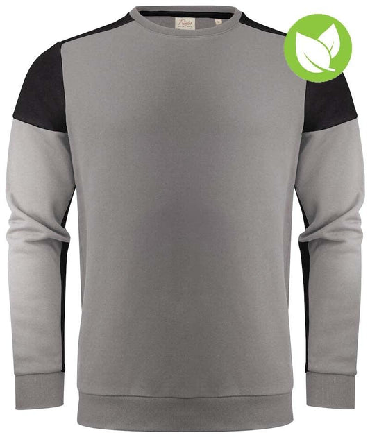 Sweater Printer Prime grijs zwart