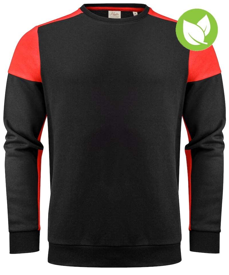 Sweater Printer Prime zwart rood