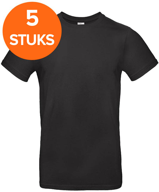 T-shirt pakket katoen 5 pack