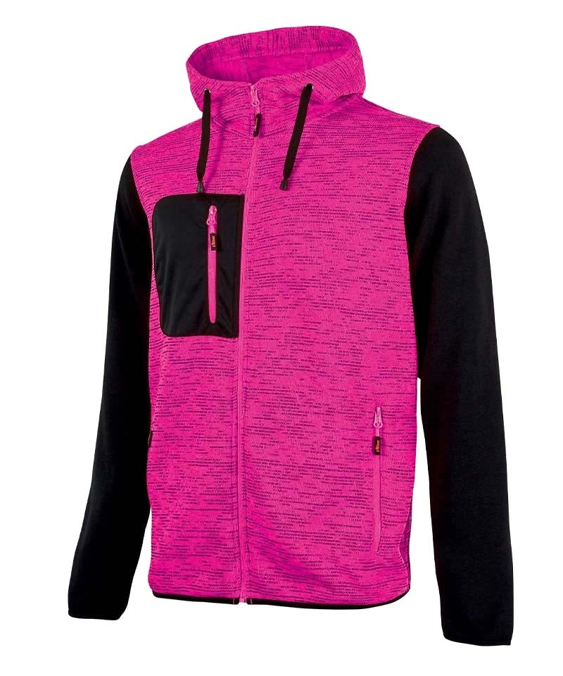 U-Power dames vest met capuchon Rainbow