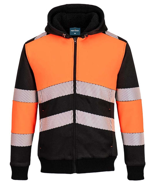 Portwest gevoerd teddy vest high-visibility PW377